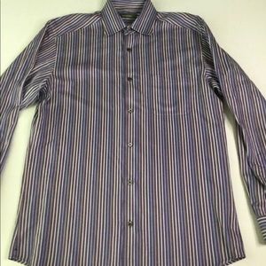 Ermenegildo Zegna Dress Shirt medium Blue Purple